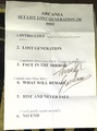 Setlist Arcania 